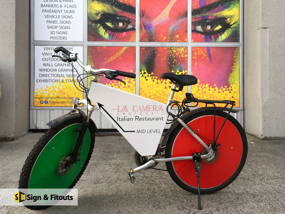 signage design, bike design